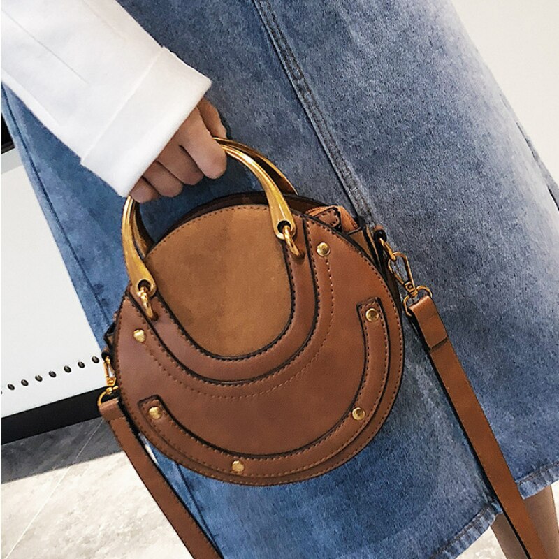Handbag Bag Vintage PU Leather for Women