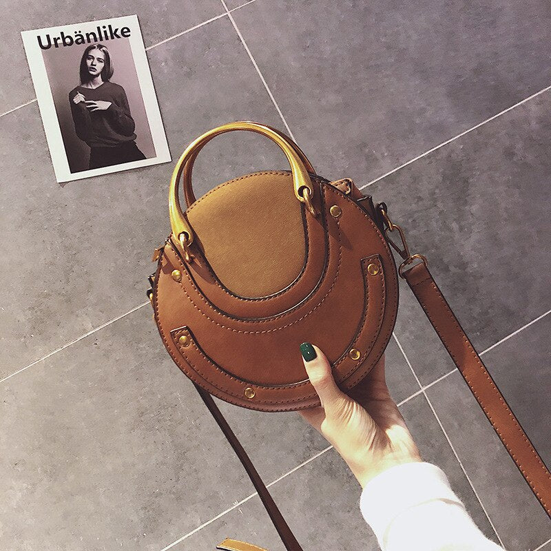 Handbag Bag Vintage PU Leather for Women