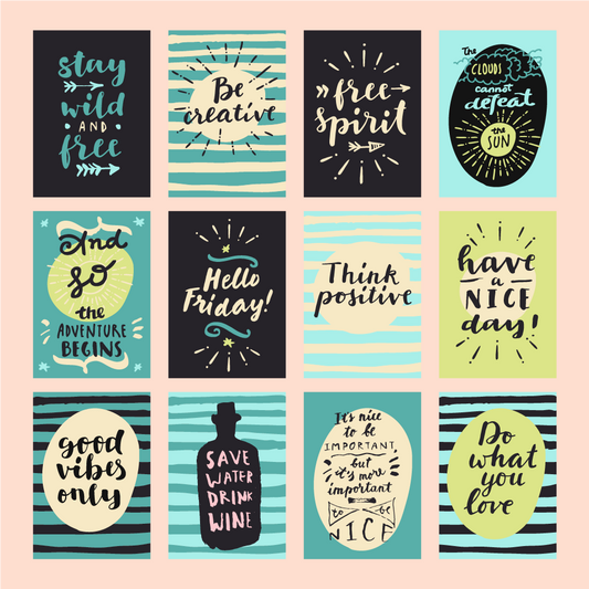 Motivational Wall Mockup - Inspiring Canvas Display