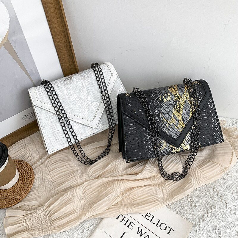 Fashion Snake Pattern Bag Women's