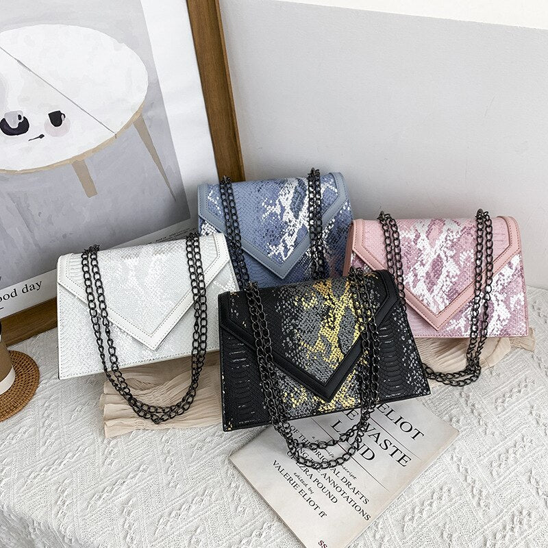 Fashion Snake Pattern Bag Women's