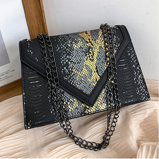 Fashion Snake Pattern Bag Women's