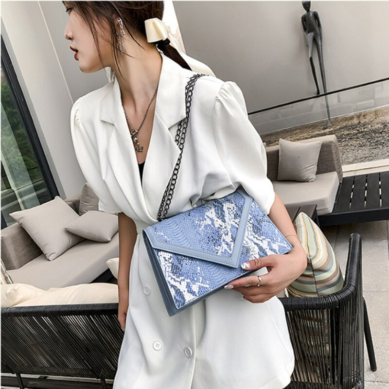 Fashion Snake Pattern Bag Women's