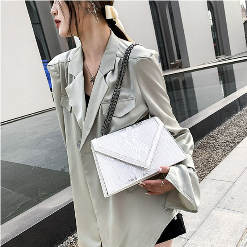 Fashion Snake Pattern Bag Women's