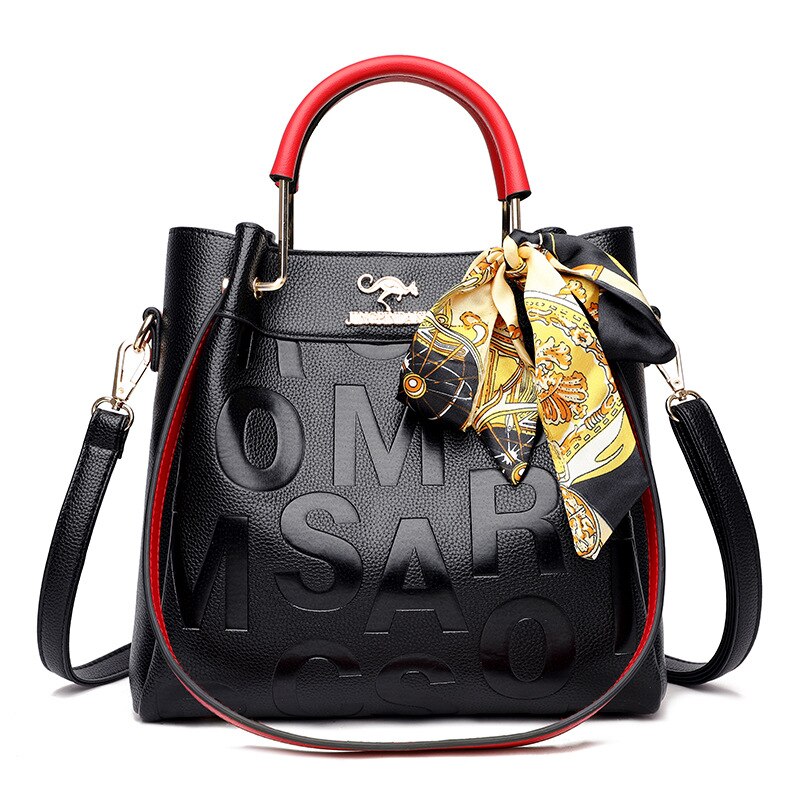 High Quality PU Leather Luxury Handbags Women Bags